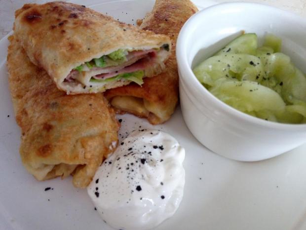Slané palacinky plnené kelovým listom, Hlavné jedlá, recept, M.á.r.i.a