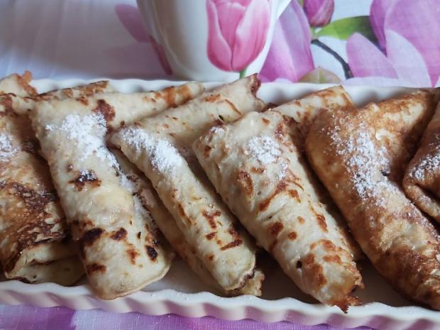 Palacinky z jablkového cesta, Sladké jedlá, recept, Jessika