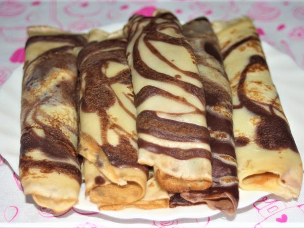 Zebra palacinky, Sladké jedlá, recept, melisa