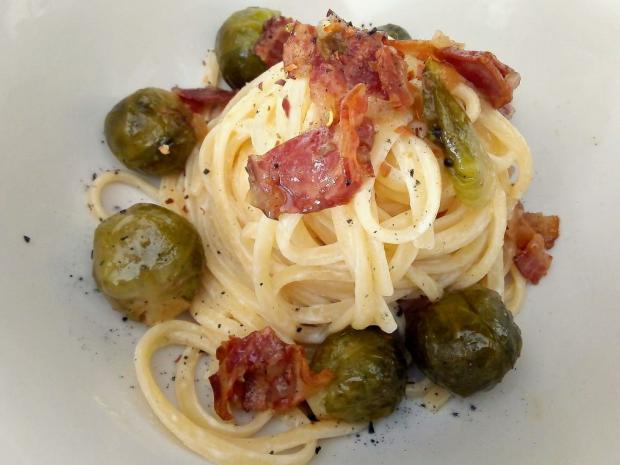 Linguine s ružičkovým kelom, Hlavné jedlá, recept, M.á.r.i.a