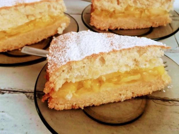 Jemný jablkový sen, Zákusky, recept, M.á.r.i.a