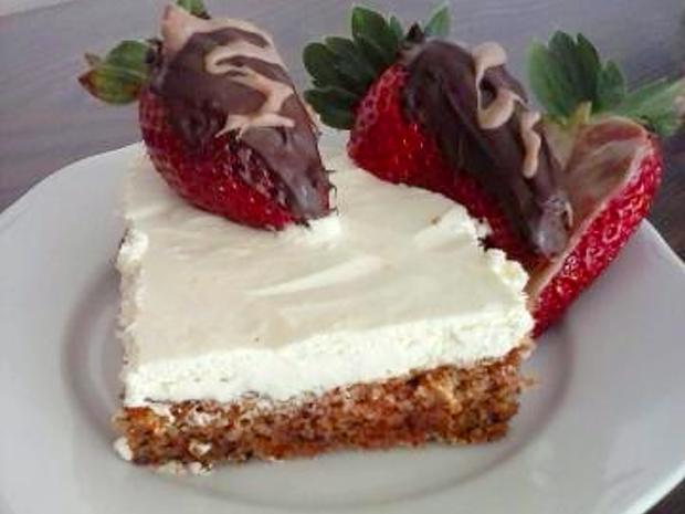 Mrkvový zákusok s tvarohovou penou, Zákusky, recept, M.á.r.i.a