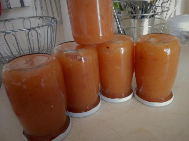 Ochutené jablkové džemy, Zaváranie, recept, M.á.r.i.a