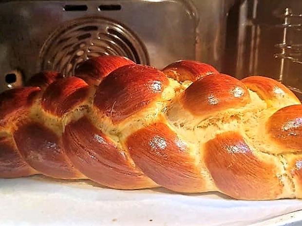 Maslová vianočka, Chlieb, pečivo, recept, M.á.r.i.a