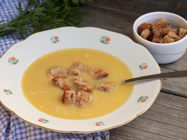 Rýchla šošovicová polievka, Polievky, recept, Kamila