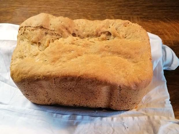 Domáci chlieb s domácej pekárne , Chlieb, pečivo, recept, Ccibulka