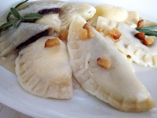 Pirohy na šalviovej omáčke, Hlavné jedlá, recept, M.á.r.i.a