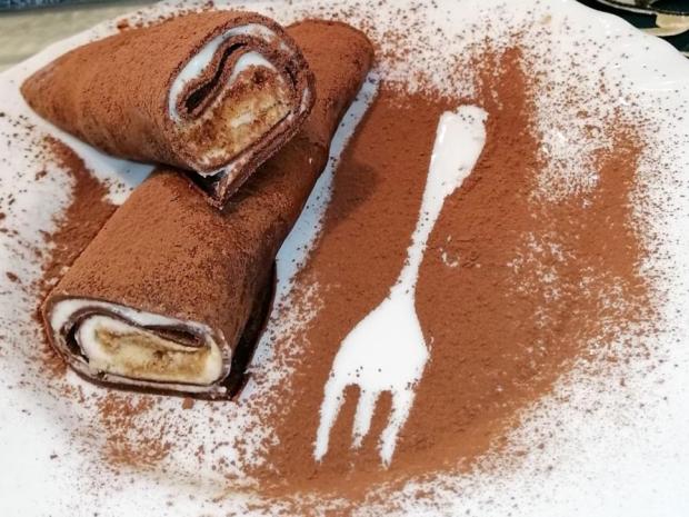 Tiramisu palacinky, Sladké jedlá, recept, M.á.r.i.a