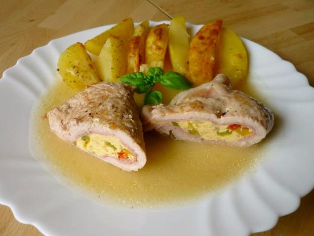Plnené bravčové mäso, Hlavné jedlá, recept, Martuška 123