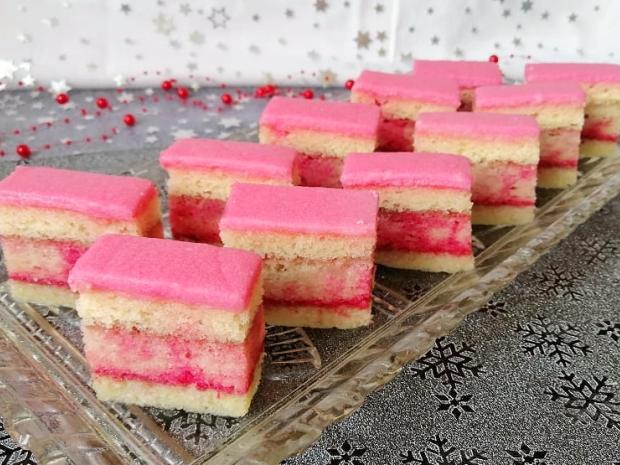 Punčové rezy, Zákusky, recept, aramana