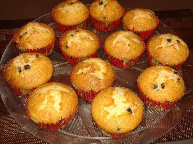 Banánové muffiny, Koláče, recept, fantika