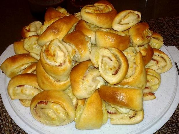 Juhoslovanské slané koláče, Koláče, recept, fantika