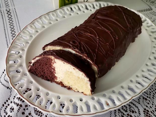 Metrový zákusok s citrónovou náplňou , Zákusky, recept, Oľga Birošová