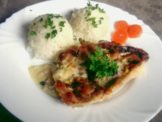 Kuracie stehná so smotanou, Hlavné jedlá, recept, verika92