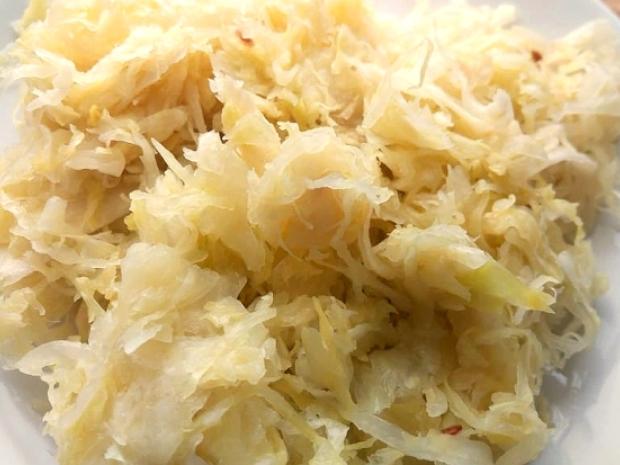 Šaláty z kyslej kapusty, Šaláty, recept, lia6