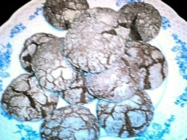 Crinkles čokoládové guľky., Drobné pečivo, recept, Aja1