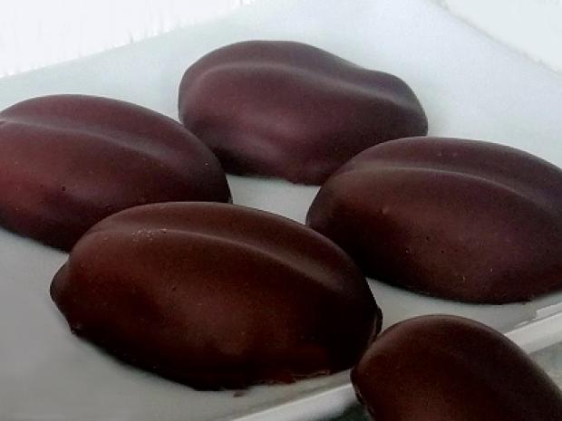 Kávové zrná lacné, Nepečené zákusky, recept, danajka
