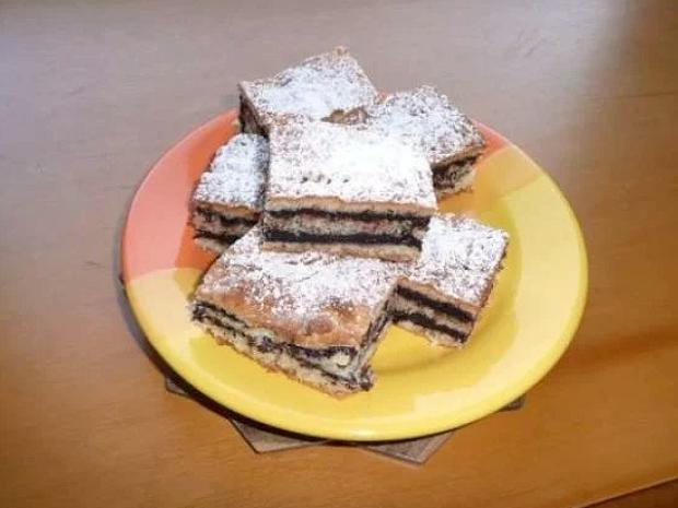 Kakaový závin na plechu, Zákusky, recept, lia6