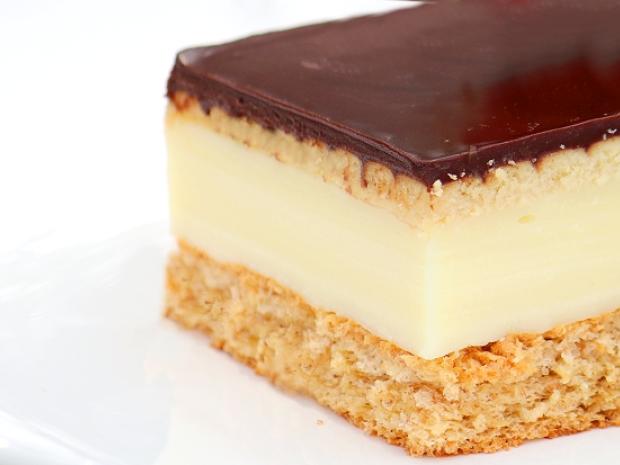 Piškótový krémeš, Koláče, recept, Kamila