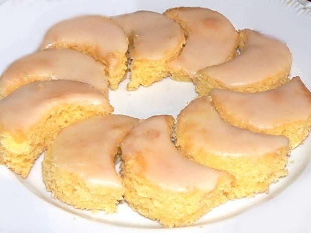 Rumové polmesiačiky, Koláče, recept, Kamila