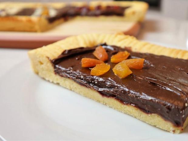Čokoládový koláč mazurek, Koláče, recept, M.á.r.i.a