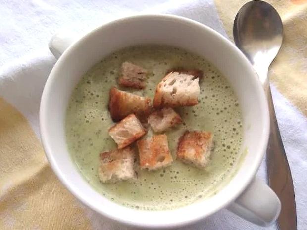 Cuketová polievka, Polievky, recept, inkag23