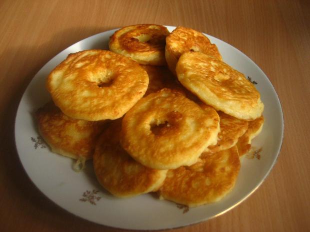 Vyprážané jablká, Sladké jedlá, recept, verika92