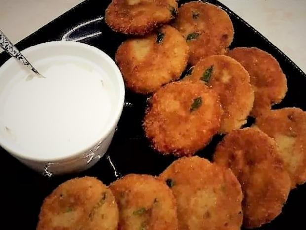 Zemiakovo-syrové placky, Rýchlovky, recept, M.á.r.i.a