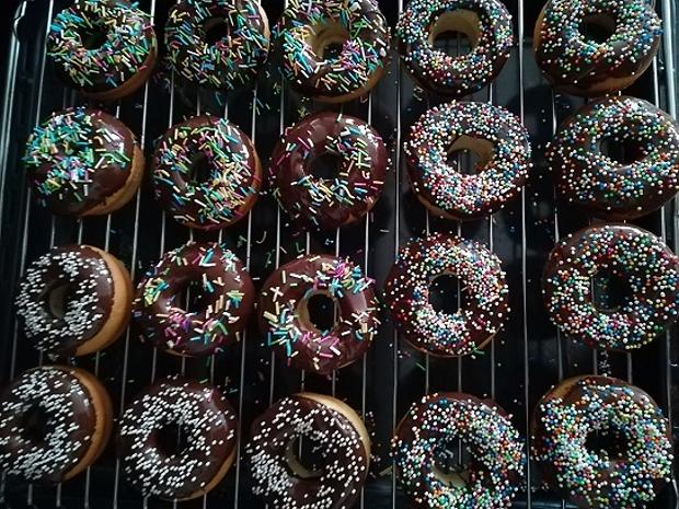 Pečené donuty, Koláče, recept, balalajka