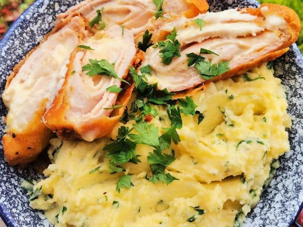 Gordon blue z morčacích pŕs, Hlavné jedlá, recept, M.á.r.i.a