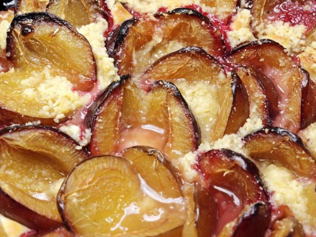 Ruský slivkový koláč, Koláče, recept, Axecco