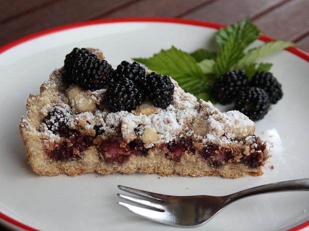 Černicový koláč s posýpkou, Koláče, recept, Kamila