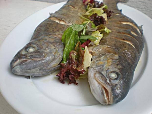 Pstruh na stredoveký spôsob, Hlavné jedlá, recept, Un Chien Andalou
