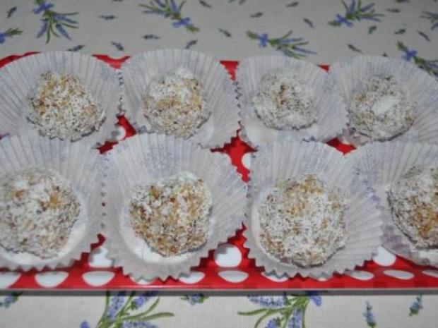 Kokosové guľky, Nepečené zákusky, recept, n.e.l.i.n.k.a