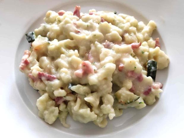Cuketové halušky, Hlavné jedlá, recept, Recepty od susedky