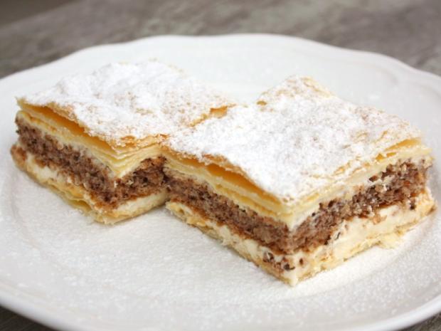 Juhoslovanský krémeš, Zákusky, recept, Kamila