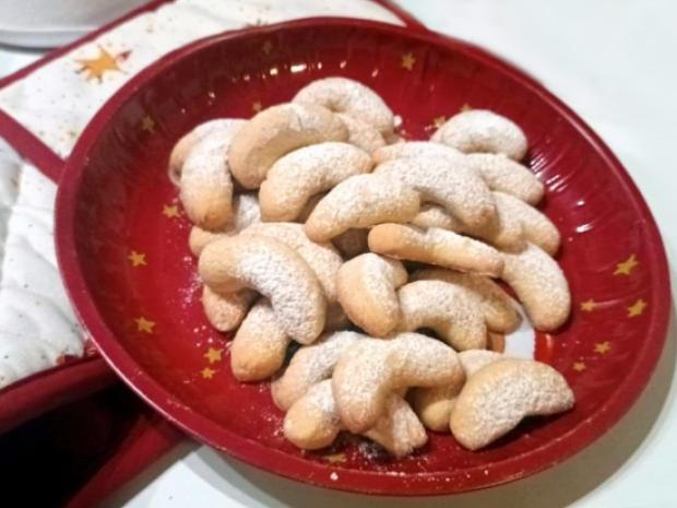 Vanilkové rožky bez orechov, Drobné pečivo, recept, Edit