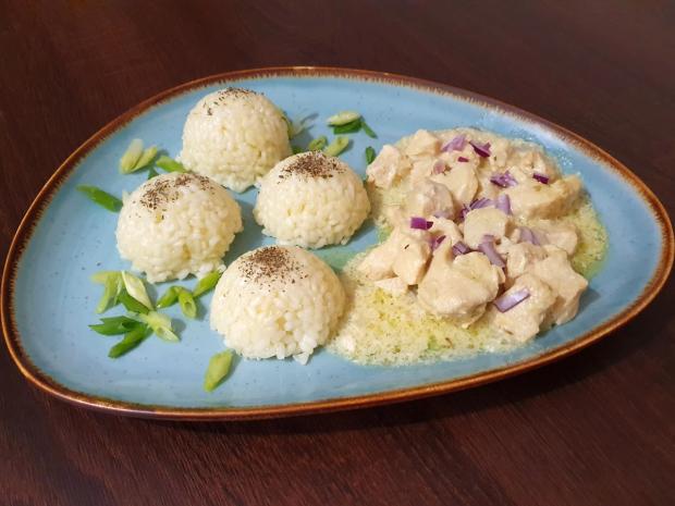 Kuracie prsia na horčicovej omáčke, Hlavné jedlá, recept, Slavka K