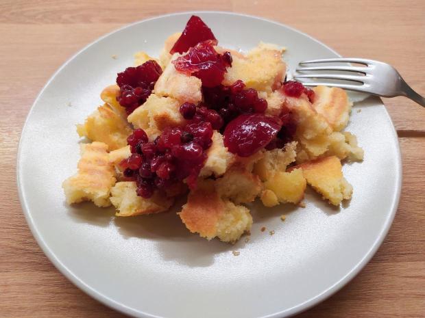 Krupicový trhanec - dezert aj sladké jedlo, Koláče, recept, Dzeny