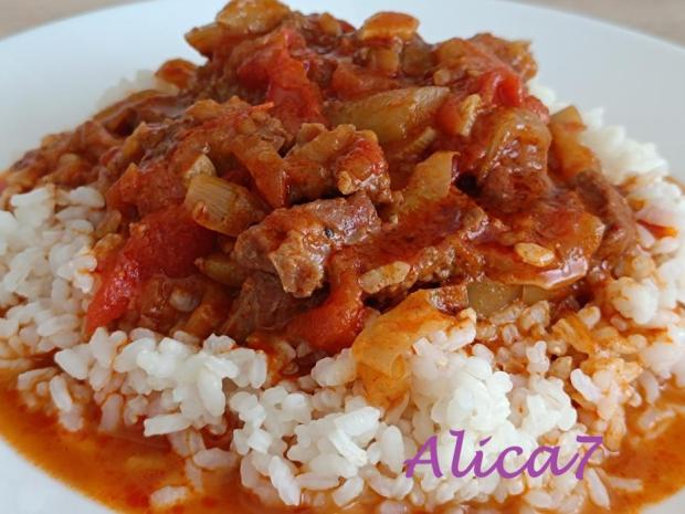 Hovädzie mäso s lečom, Hlavné jedlá, recept, Alica7