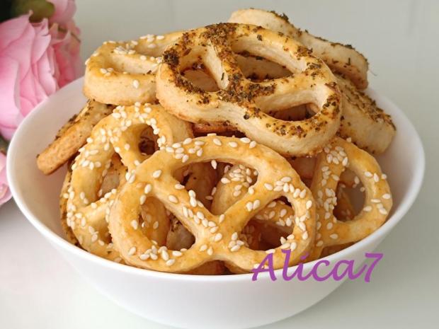 Syrové praclíky, Slané, recept, Alica7