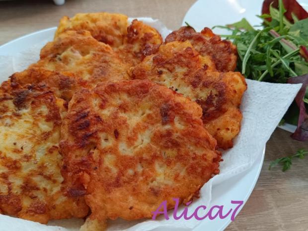 Lososové placky, Hlavné jedlá, recept, Alica7