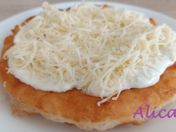 Langoše, Hlavné jedlá, recept, Alica7