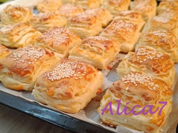 Kysnuté syrové pagáče, Chlieb, pečivo, recept, Alica7