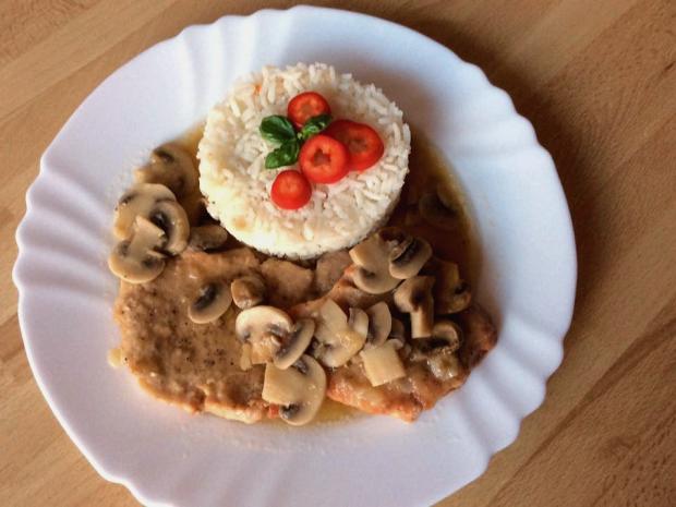 Bravčové karé na šampiňónoch, Hlavné jedlá, recept, Martuška 123