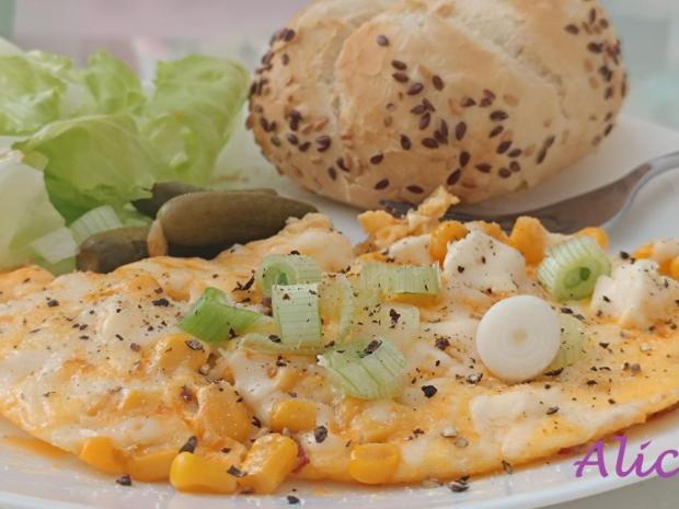 Omeleta, Rýchlovky, recept, Alica7