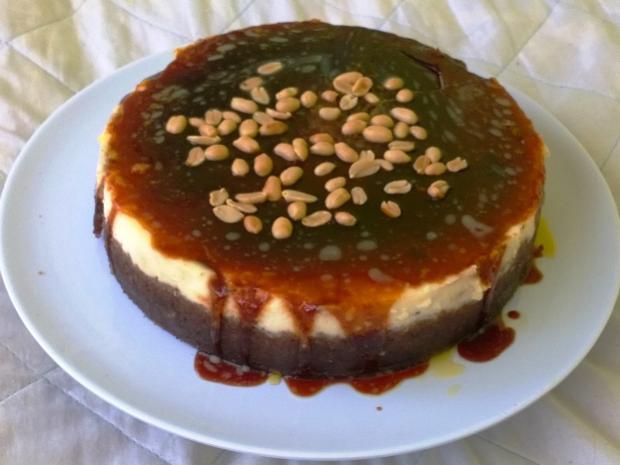 Cheesecake a la Snickers, Koláče, recept, anjeli