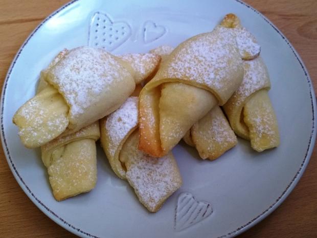 Pudingové rožky, Koláče, recept, anjeli