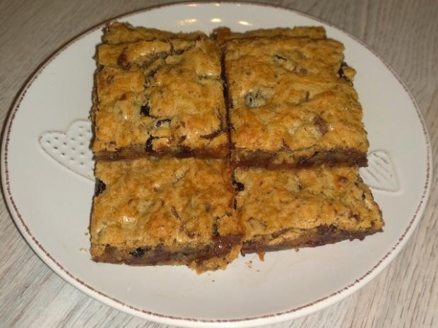 Čokoládovo brusnicové blondies, Koláče, recept, anjeli