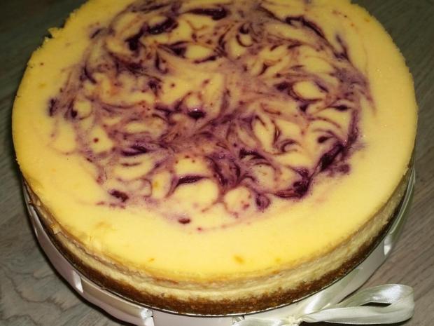 Citrónovo čučoriedkový cheesecake, Koláče, recept, anjeli